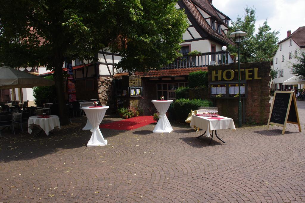 Hotel Restaurant Altes Badhaus Eberbach  Exteriör bild