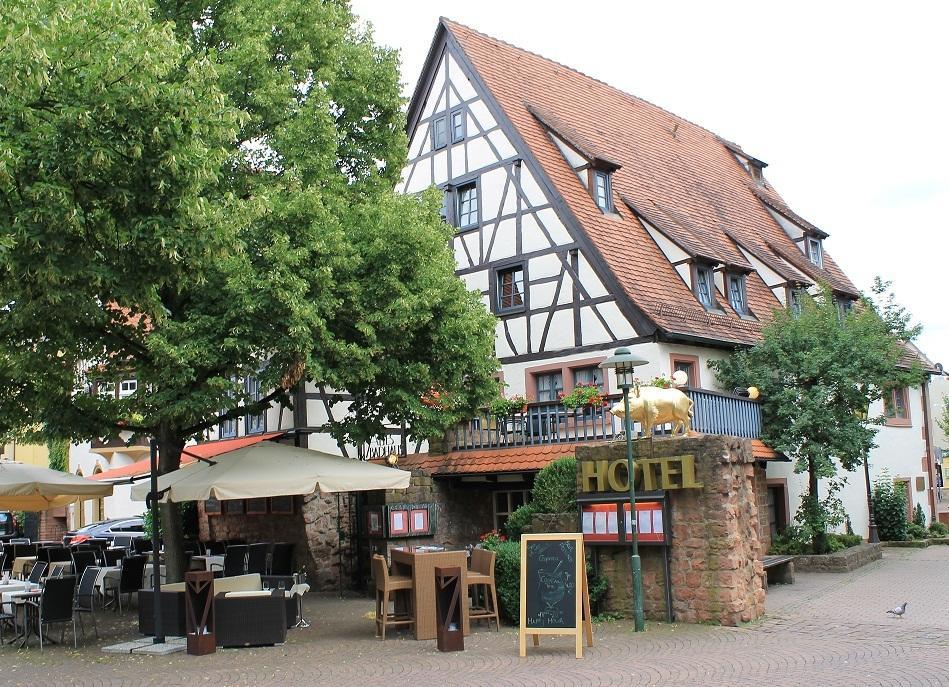 Hotel Restaurant Altes Badhaus Eberbach  Exteriör bild