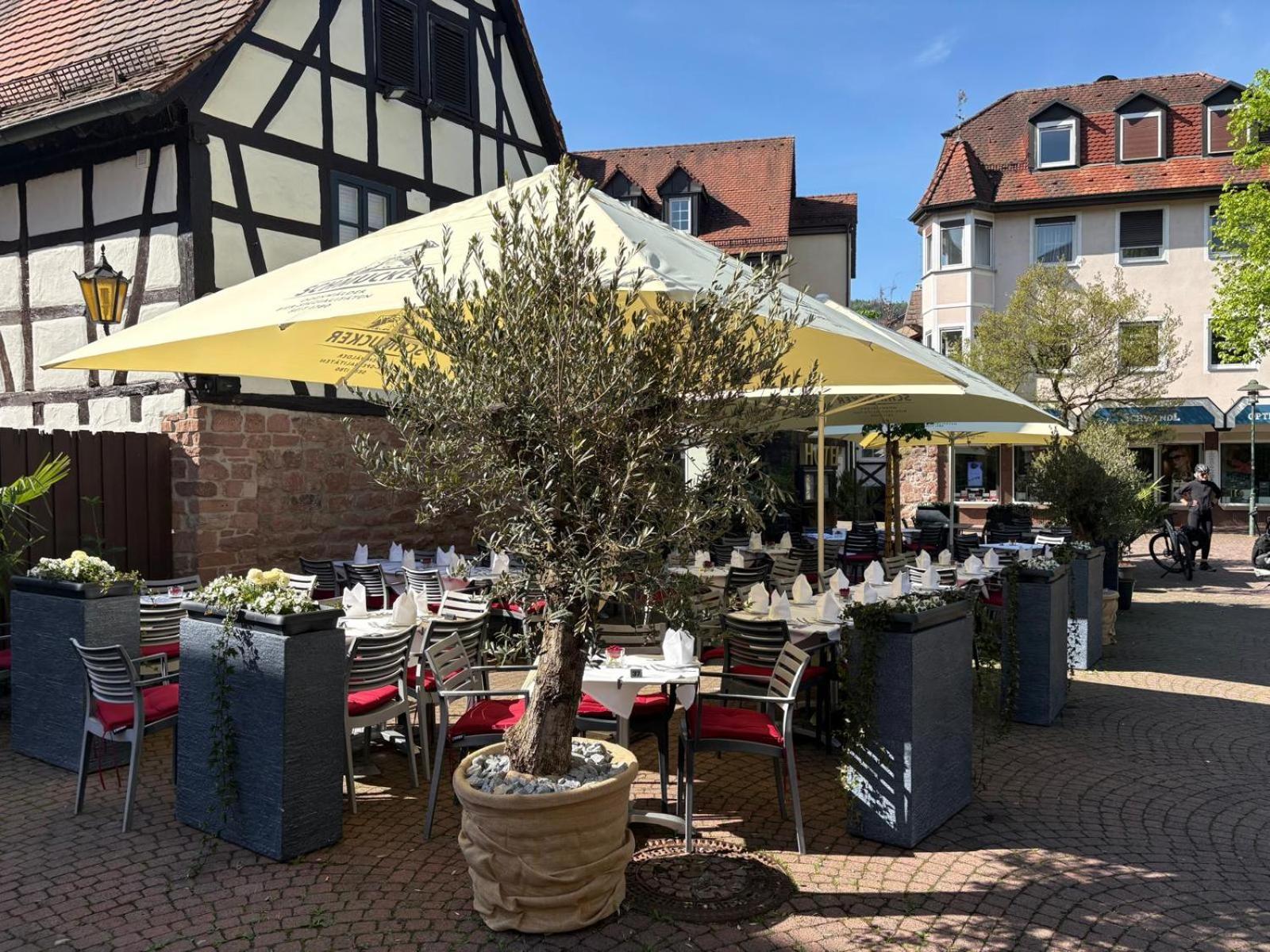 Hotel Restaurant Altes Badhaus Eberbach  Exteriör bild