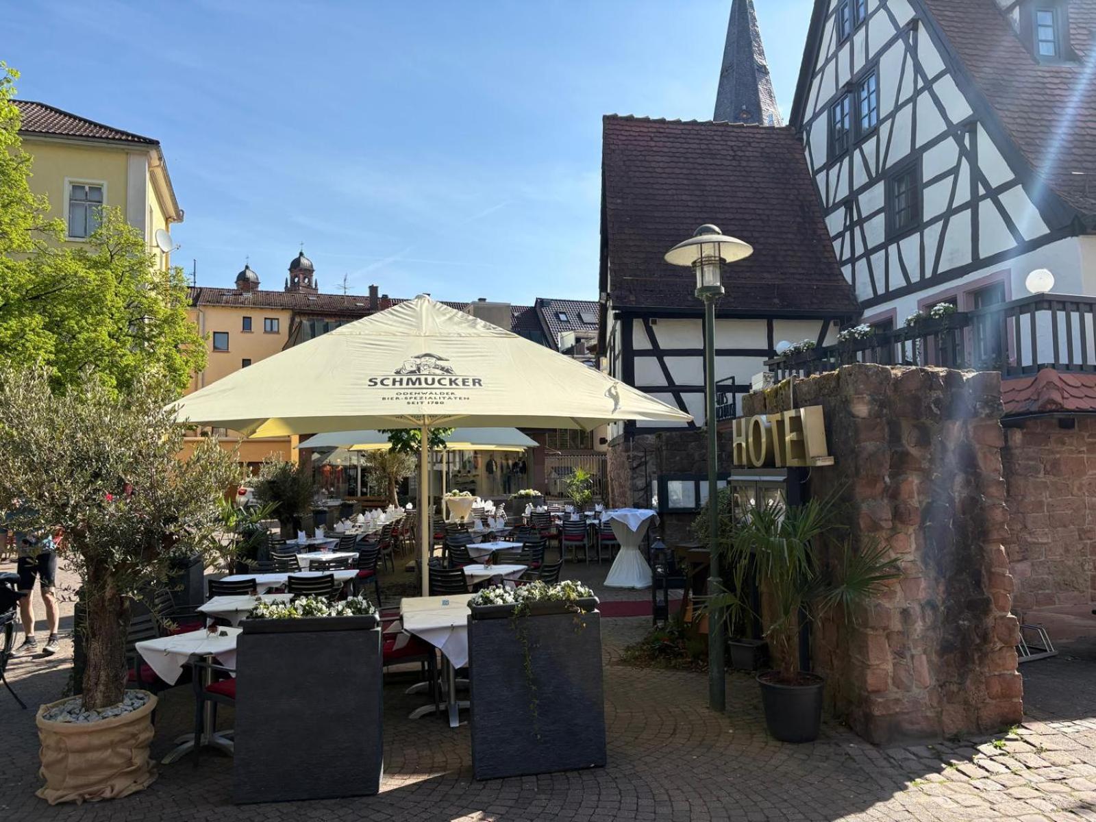 Hotel Restaurant Altes Badhaus Eberbach  Exteriör bild
