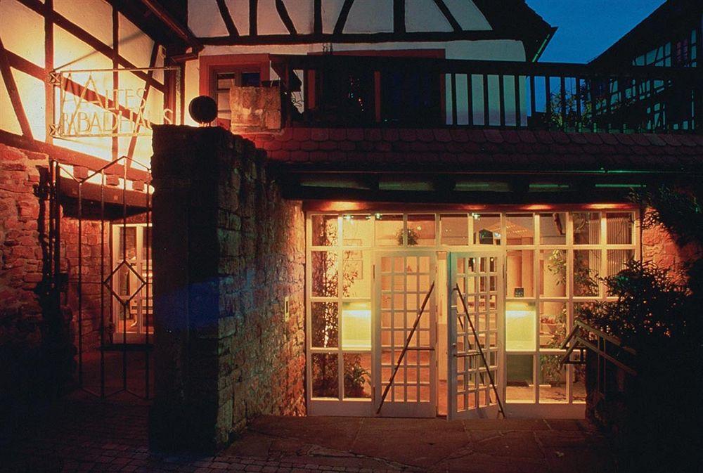 Hotel Restaurant Altes Badhaus Eberbach  Exteriör bild