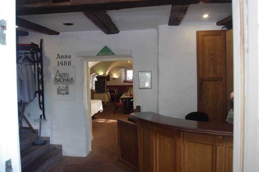 Hotel Restaurant Altes Badhaus Eberbach  Exteriör bild